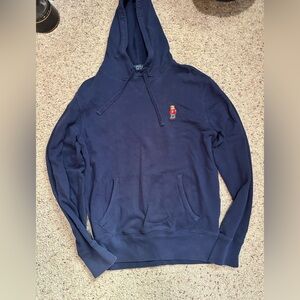 Polo Ralph Lauren Dark Blue Hoodie with Bear Logo